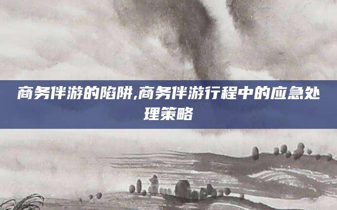 靖江商务伴游的陷阱,商务伴游行程中的应急处理策略